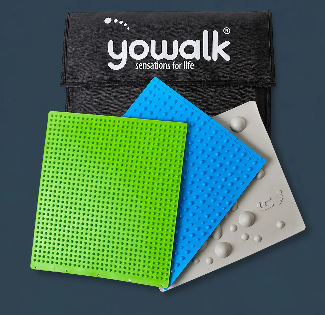 FeetBoard — tre tavole impilate